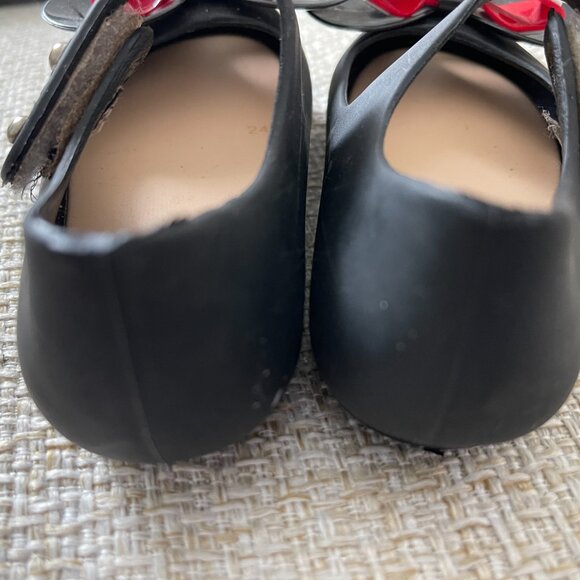 First Walker Shoe IFANS baby shoes Black plastic shoes Disney's shoes size 6 - Picture 3 of 7